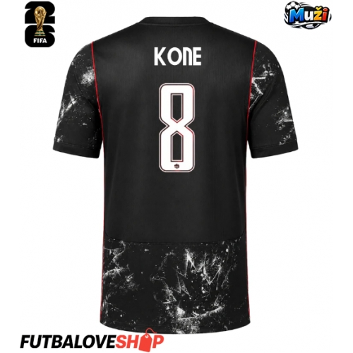 Dres Kanada Ismael Kone #8 Preč MS 2026 Krátky Rukáv